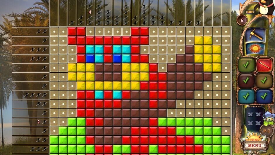Скриншот 1 из Fantasy Mosaics 18: Explore New Colors