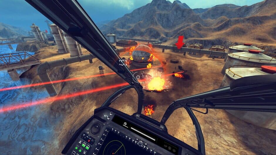 Скриншот 3 из Gunship Battle2 VR: Steam Edition