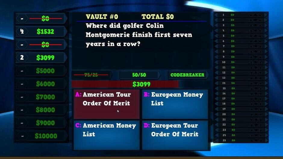 Скриншот 5 из Trivia Vault: Golf Trivia