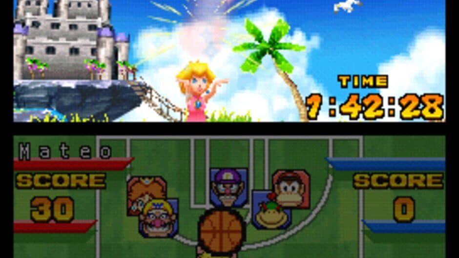 Скриншот 3 из Mario Hoops 3-on-3