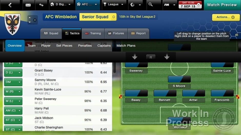 Скриншот 5 из Football Manager Classic 2014