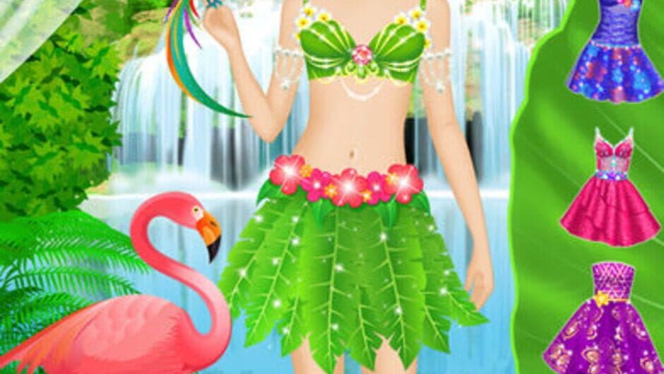 Скриншот 6 из Tropical Princess - Makeup and Dressup Salon Game