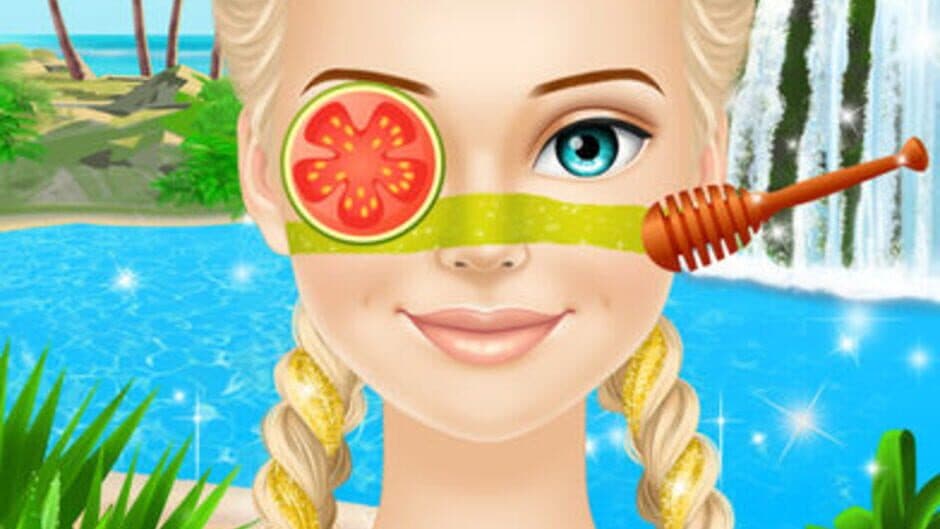 Скриншот 4 из Tropical Princess - Makeup and Dressup Salon Game