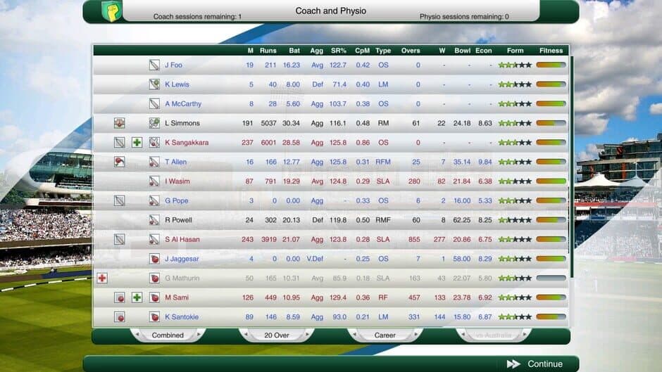 Скриншот 5 из Cricket Captain 2017