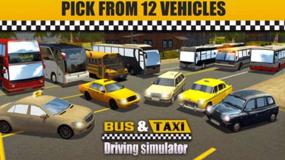 Скриншот 6 из Bus & Taxi Driving Simulator