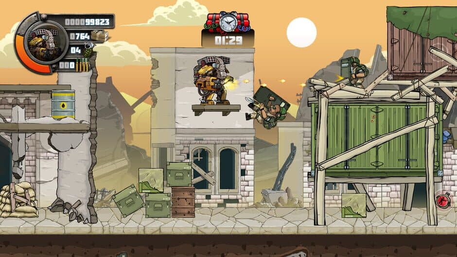 Скриншот 1 из Metal Soldiers 2
