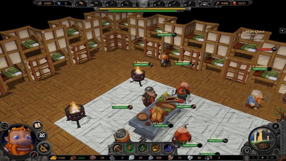 Скриншот 1 из A Game of Dwarves