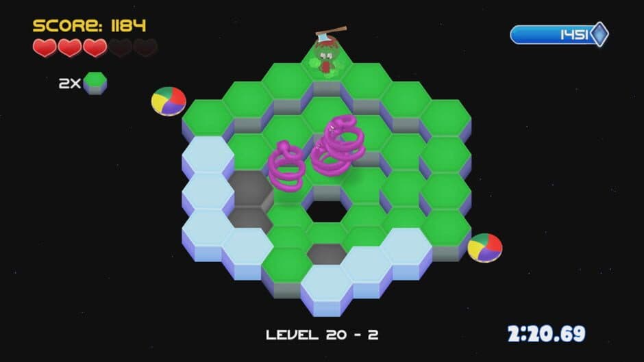 Скриншот 2 из Q*bert Rebooted: The Xbox One @!#?@! Edition