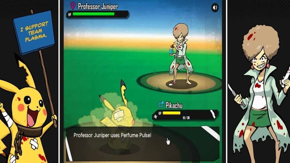 Скриншот 1 из PETA's Pokémon Black & Blue