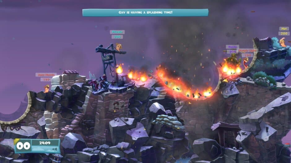 Скриншот 5 из Worms Anniversary Edition
