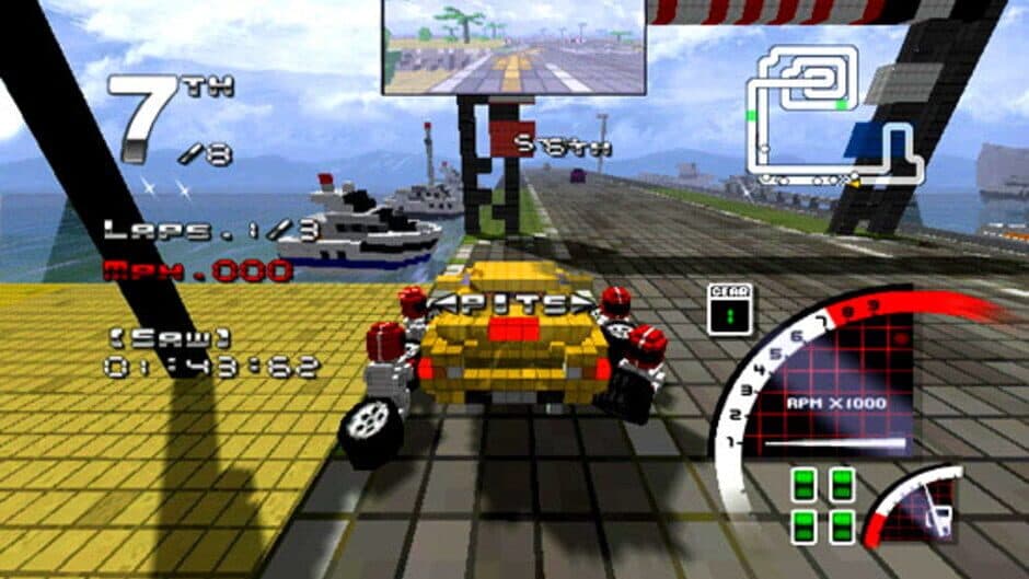 Скриншот 9 из 3D Pixel Racing