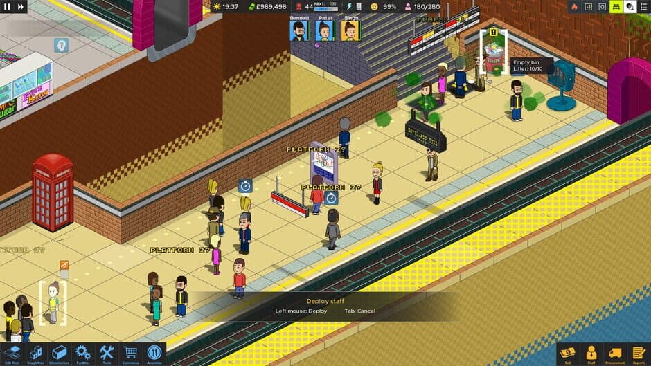Скриншот 9 из Overcrowd: A Commute 'Em Up