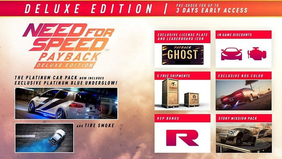 Скриншот 1 из Need for Speed: Payback - Deluxe Edition