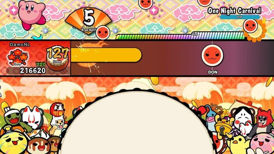 Скриншот 4 из Taiko no Tatsujin: Drum 'n' Fun!