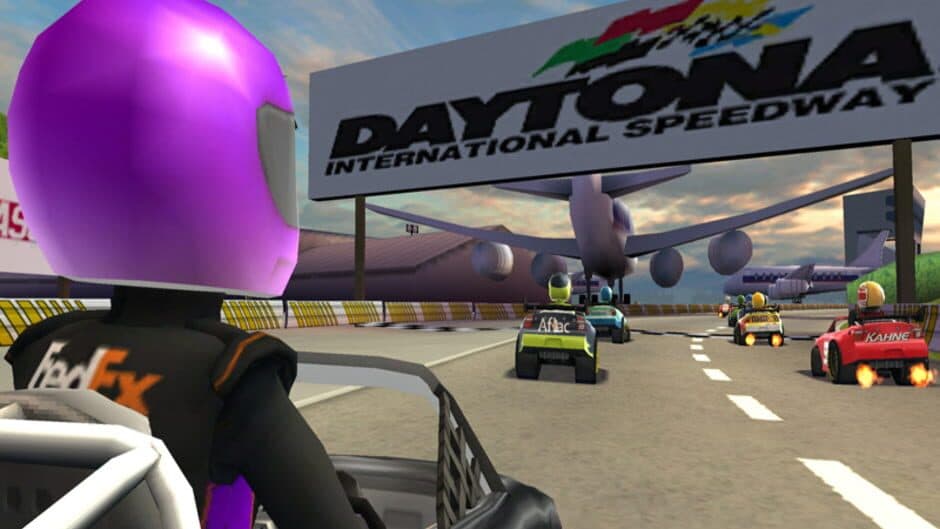 Скриншот 3 из NASCAR Kart Racing
