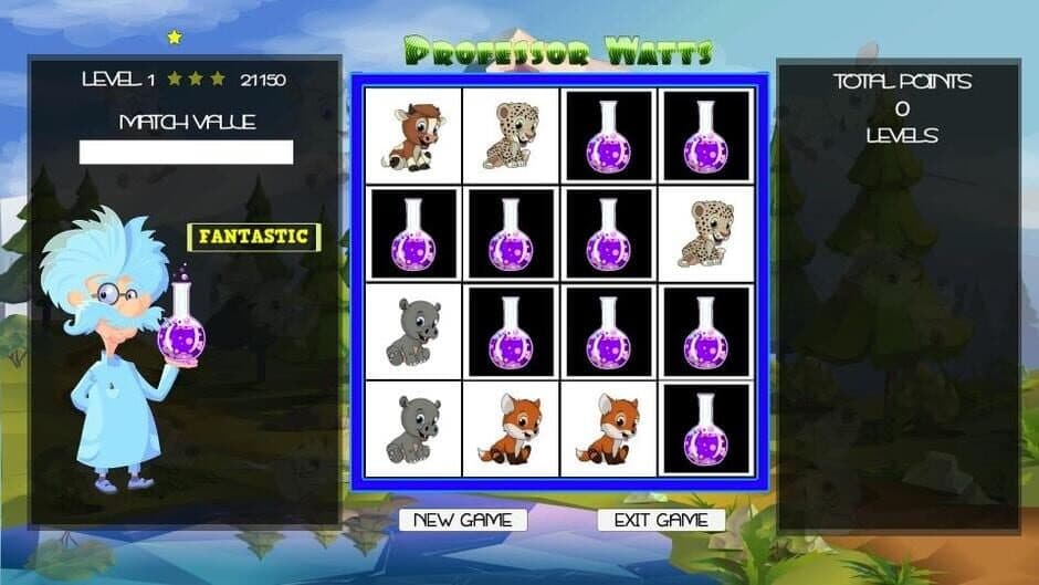Скриншот 5 из Professor Watts Memory Match: Cute Animals