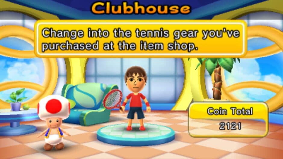 Скриншот 1 из Mario Tennis Open