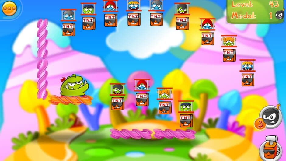 Скриншот 2 из Bomb the Monsters!