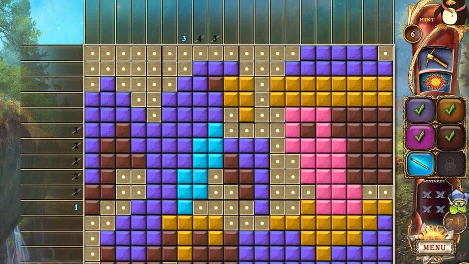 Скриншот 1 из Fantasy Mosaics 19: Edge of the World