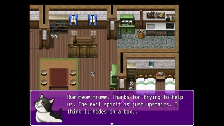 Скриншот 1 из Existential Kitty Cat RPG