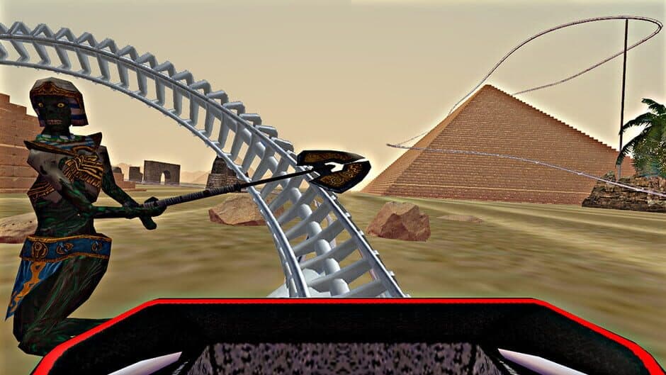 Скриншот 7 из Roller Coaster Egypt VR