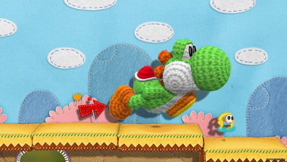 Скриншот 2 из Yoshi's Woolly World