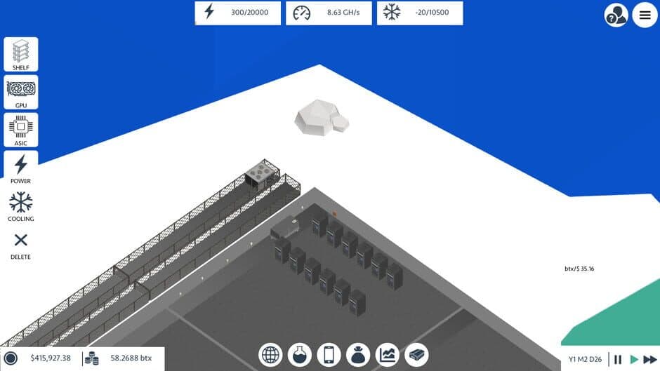 Скриншот 2 из Blockchain Tycoon
