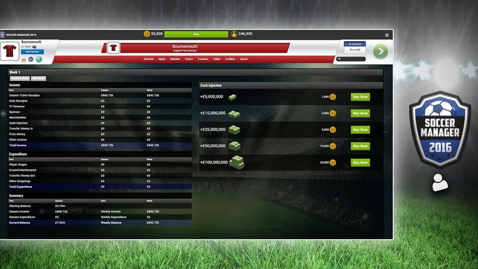 Скриншот 5 из Soccer Manager