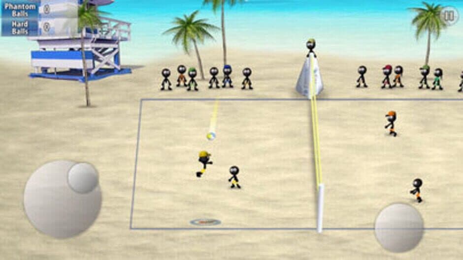 Скриншот 3 из Stickman Volleyball