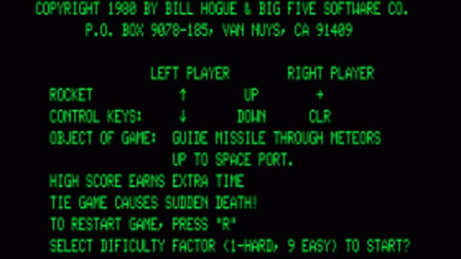 Скриншот 2 из Meteor Mission