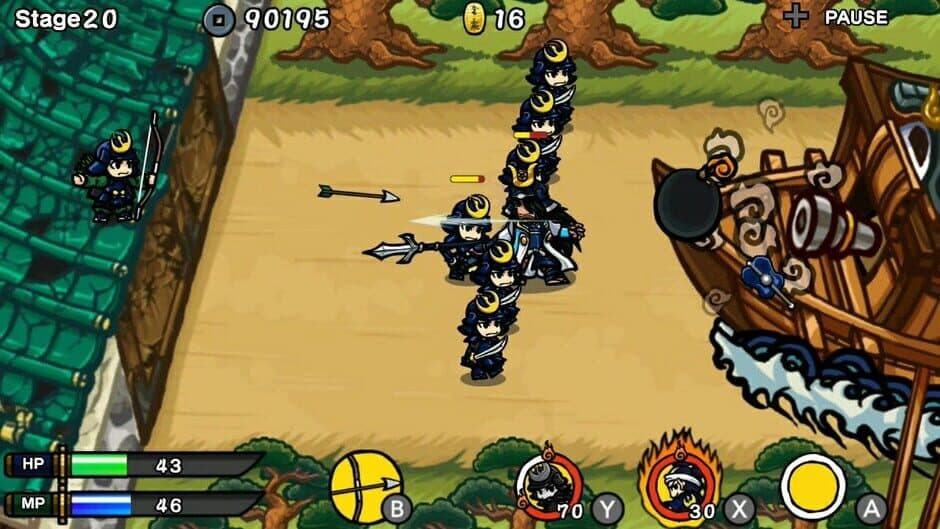 Скриншот 2 из Samurai Defender: Ninja Warfare