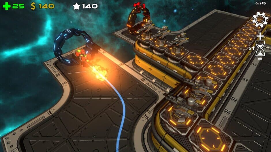 Скриншот 1 из Space Panic Defense