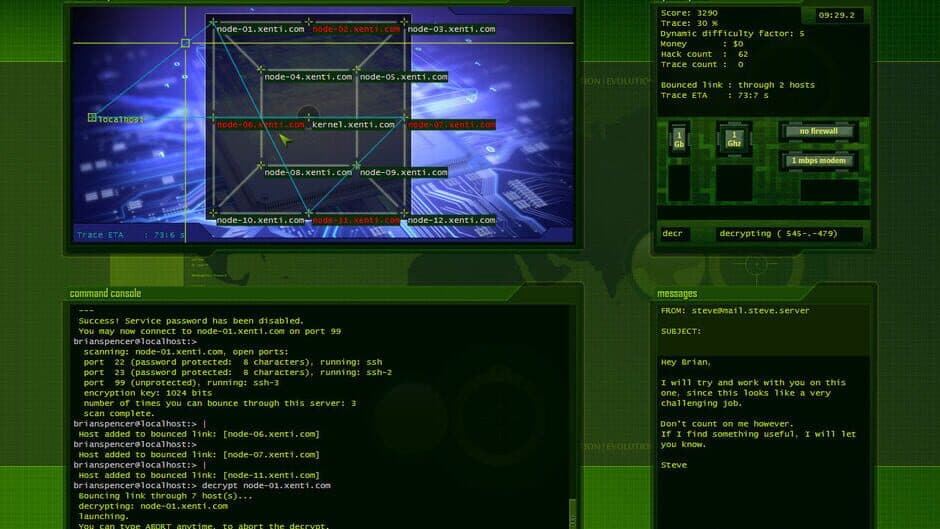 Скриншот 5 из Hacker Evolution: Untold
