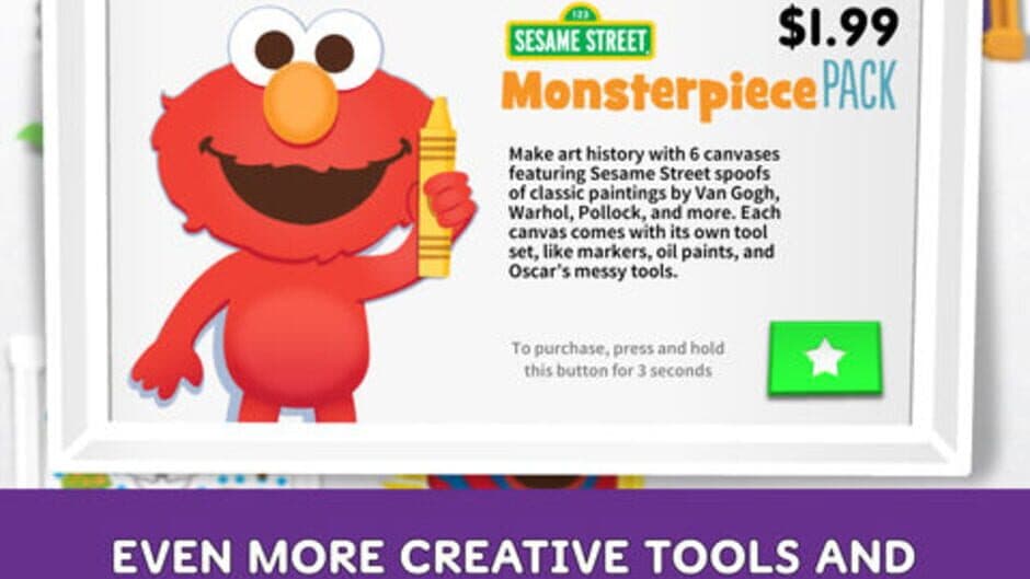 Скриншот 1 из Sesame Street Art Maker