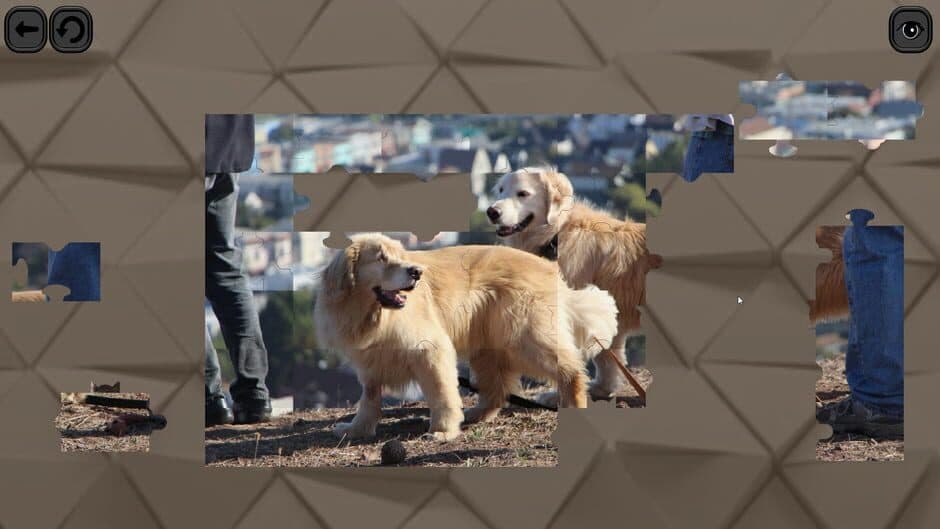 Скриншот 2 из Puzzles for smart: Dogs