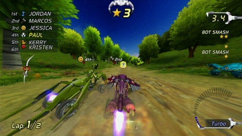 Скриншот 2 из Excitebots: Trick Racing
