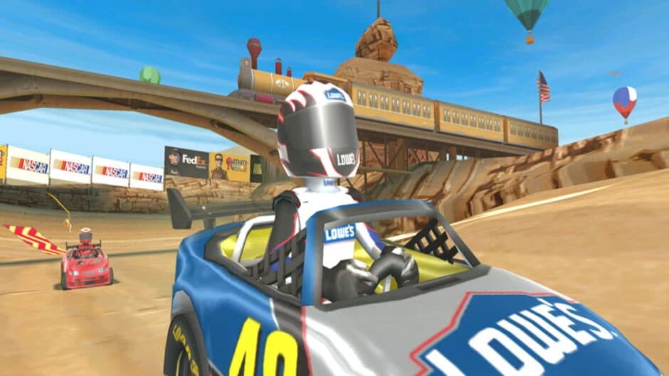 Скриншот 2 из NASCAR Kart Racing