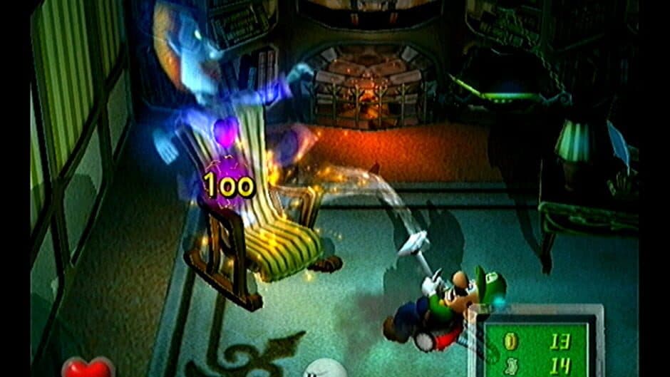 Скриншот 2 из Luigi's Mansion