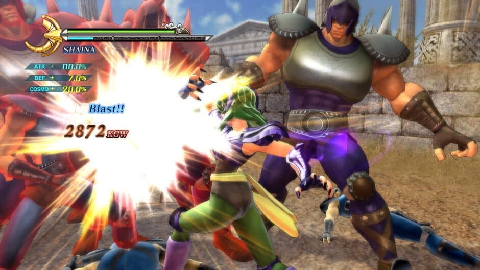 Скриншот 2 из Saint Seiya: Sanctuary Battle