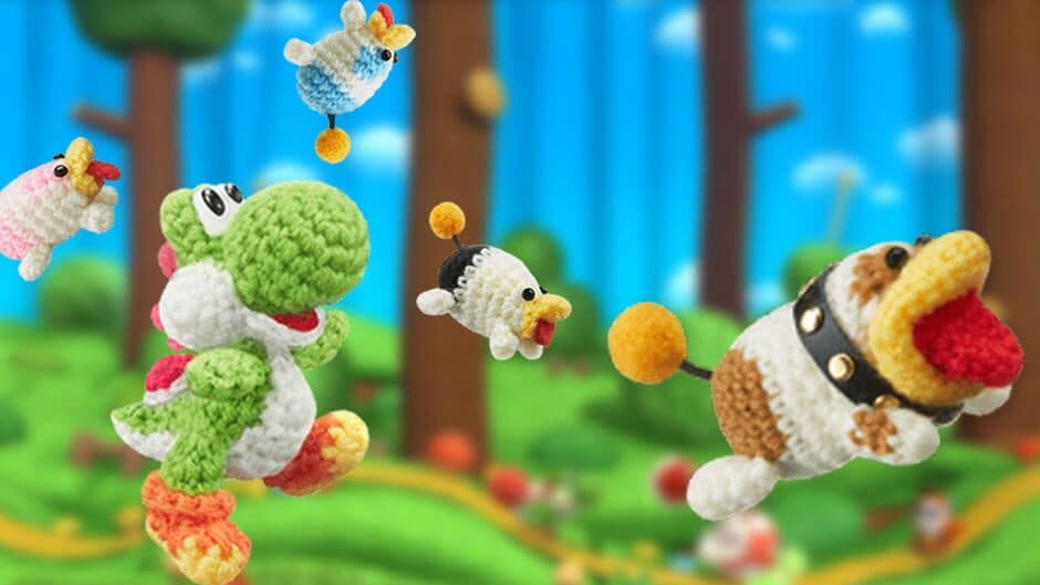 Скриншот 4 из Poochy & Yoshi's Woolly World