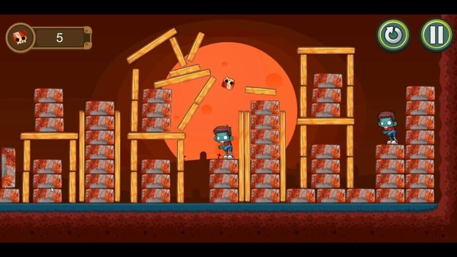 Скриншот 1 из SlingSkull Zombies: The Dawn
