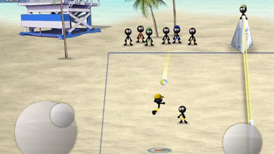 Скриншот 4 из Stickman Volleyball