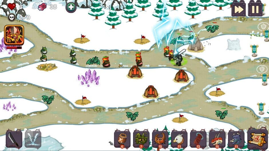Скриншот 1 из Tower Defense - Fantasy Tower Game