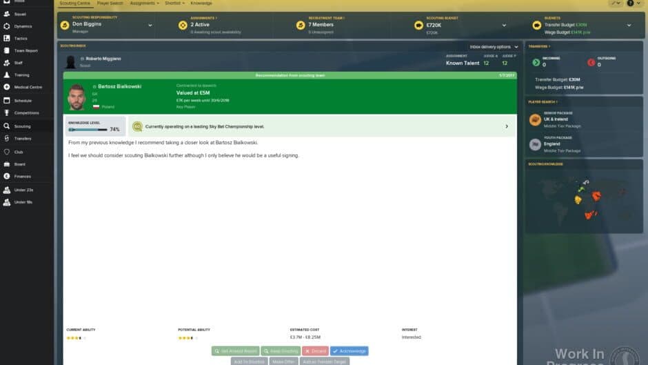 Скриншот 4 из Football Manager 2018: Limited Edition