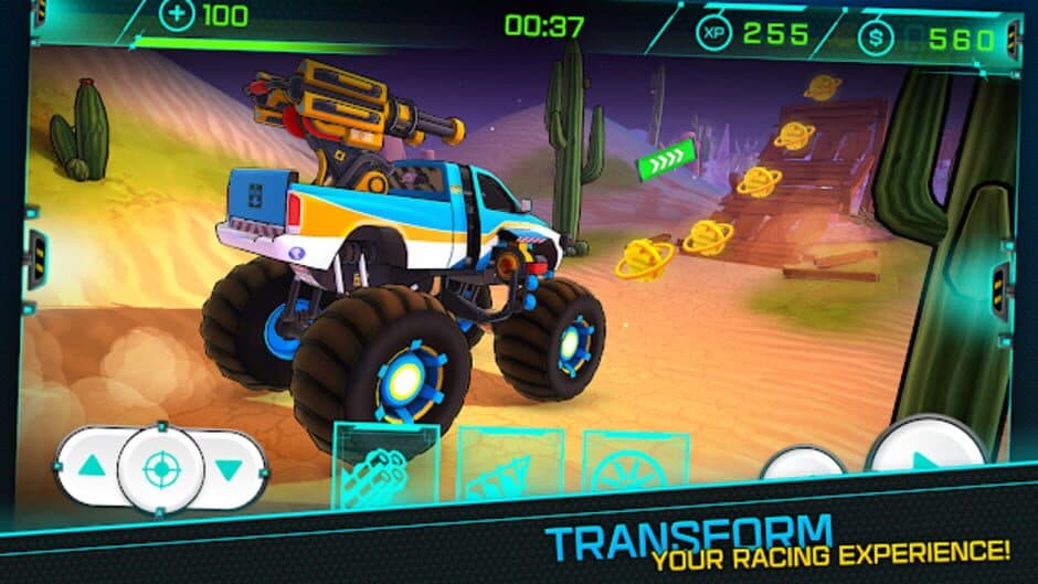 Скриншот 1 из Trucksform3d Offroad 3D Shooting Bigfoot Endless Racing Truck