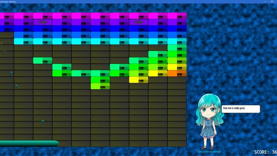 Скриншот 4 из Brick Breaker with Risa
