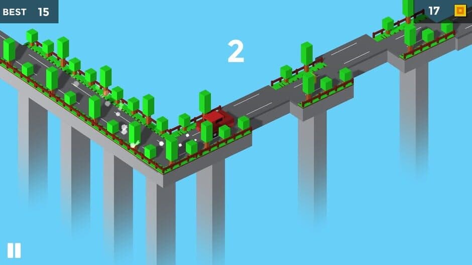 Скриншот 4 из Pixel Traffic: Risky Bridge