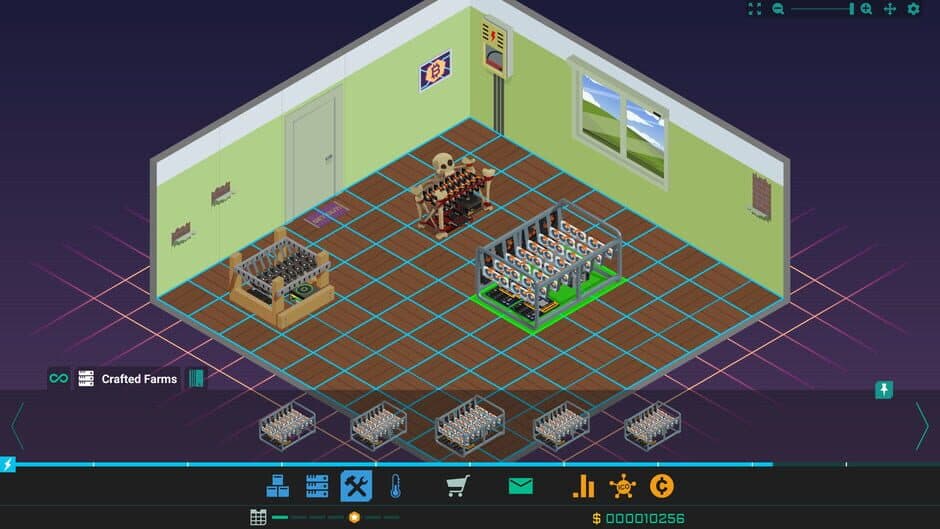 Скриншот 2 из Bitcoin Mining Empire Tycoon