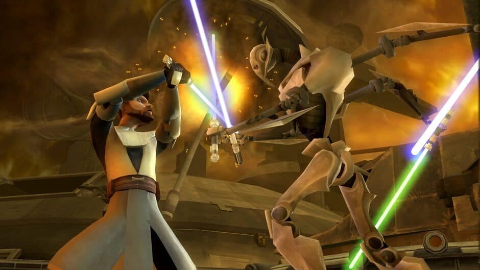Скриншот 1 из Star Wars: The Clone Wars - Lightsaber Duels