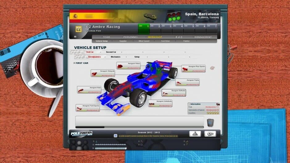 Скриншот 2 из Pole Position 2012